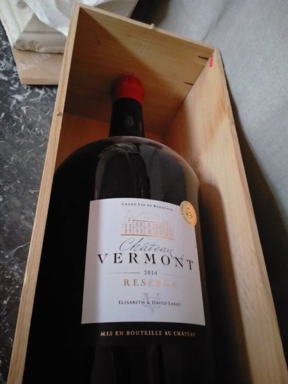null Nebuchadnezzar "Chateau Vermont" great wine of Bordeaux 2014