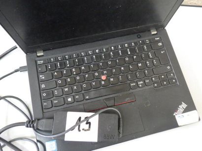 null 1 ordinateur LENOVO ThinkPad X280, Core I5 - clavier "azerty" - avec son ch...
