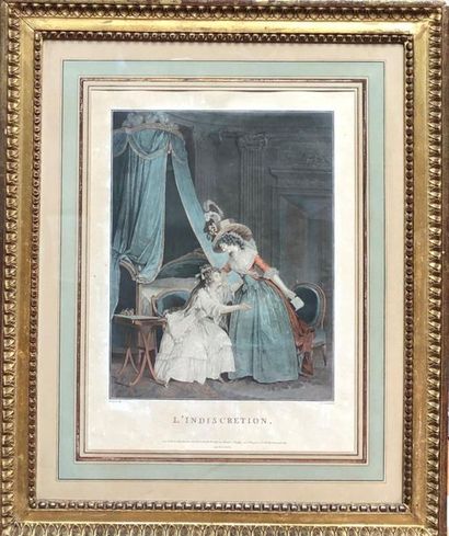 null D'après Thomas LAWRENCE par JANINET
- La Comparaison
- L'Indiscretion
- L'Aveu...