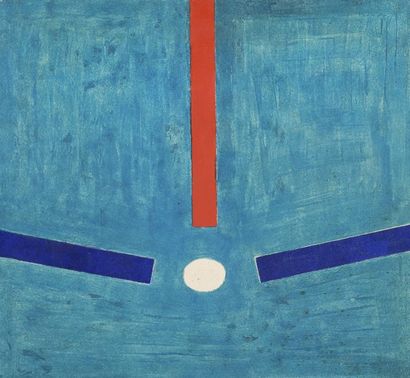 Jean LEGROS (1917-1981) 

Période bleue


Quatre huiles et sable sur panneau.


Cachet...