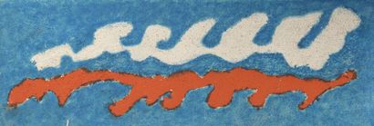 Jean LEGROS (1917-1981) 

Période bleue


Sept huiles et sable sur panneau.


Cachet...