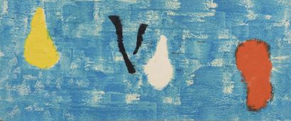Jean LEGROS (1917-1981) 

Période bleue 


Quatre huiles et sable sur panneau.


Cachet...