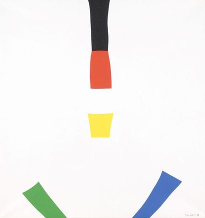Jean LEGROS (1917-1981) 

Grue de Beaubourg, 1977


Acrylique sur toile signée et...