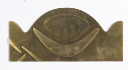 Jean LEGROS (1917-1981) 

Sans titre


Relief en laiton non signé. 


46 x 42 cm