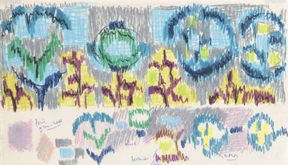 Jean LEGROS (1917-1981) 

Sans titre, vers 1956-1963


Sept pastels sur papier. 


Cachet...