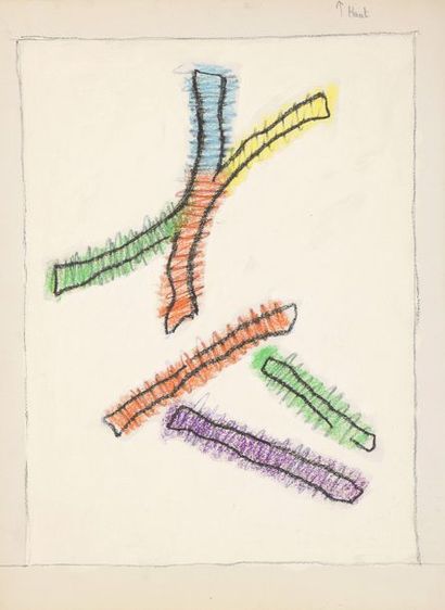 Jean LEGROS (1917-1981) 

Sans titre


Pastel sur papier. 


Cachet d'atelier au...