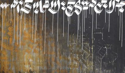 null SHOOF (1979)
Behind the Wall, 2017
Acrylique sur toile, signée, titrée, datée...