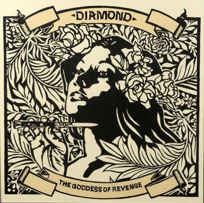 null DIAMOND (1977)
The Goddess of Revenge
Technique mixte sur papier, signé en haut...