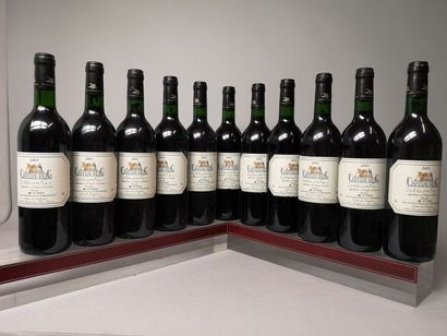 null 11 bouteilles COLLIOURE CHÂTEAU REIG - CELLIER DES TEMPLIERS 2003 