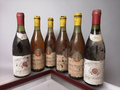 null 6 bouteilles VINS DE BOURGOGNE et RHÔNE A VENDRE EN L'ETAT 


4 bouteilles RULLY...