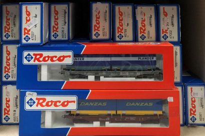 null ROCO
Wagons marchandises - porte containers - plats - RENFE - OBB - DB - SBB...