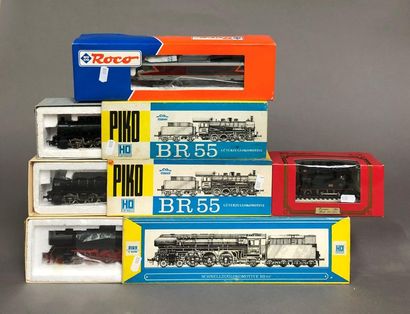 null PIKO - ELECTROTREN - ROCO : 5 locomotives et motrices, réf. 5/6316 (x2) - 5/6325...