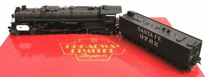 null BROADWAY Limited : locomotive US ATSF 484 # 3762, réf. 047.