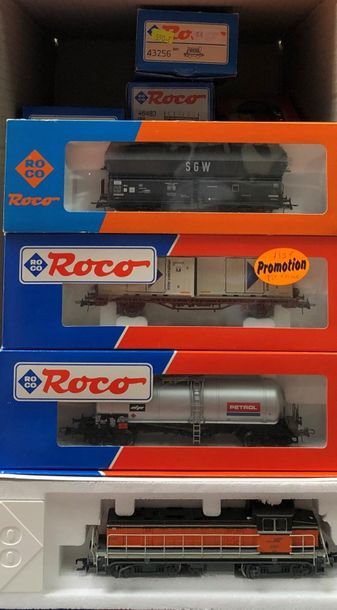 null ROCO
Motrices diesel et de manœuvres dont :
SNCF et BAY
Ref : 43577, 43256,...