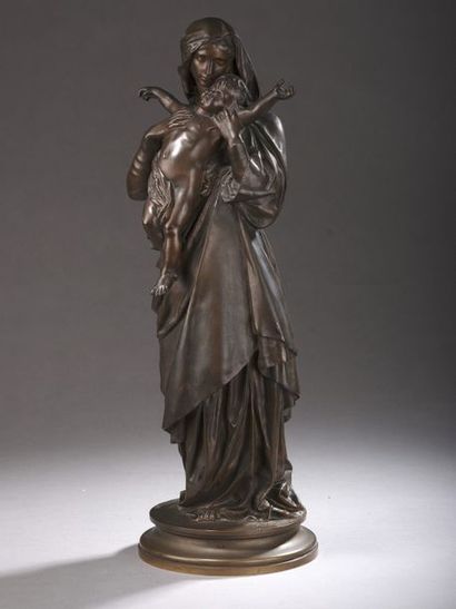 Gustave DORÉ (1832-1883) 
	Vierge à l’enfant...