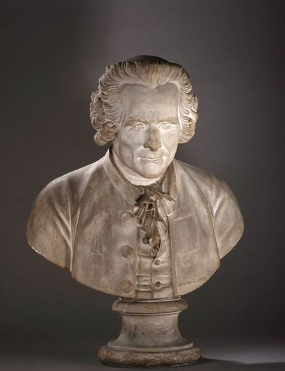 null Workshop of Jean-Antoine HOUDON (1741-1828)


Jean-Jacques Rousseau (1712-1778)


Plaster...