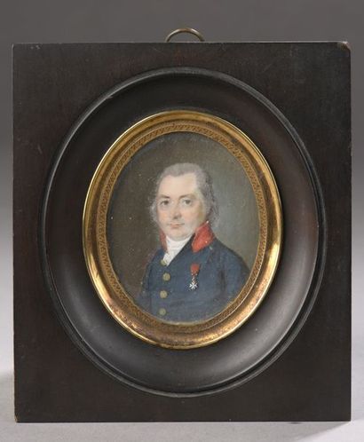 null École du XIXe siècle


Portrait du Colonel Jublin, mort en 1804


Miniature...