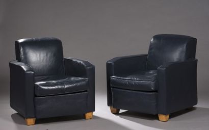 null FRENCH WORK 1930


COMFORTABLE FAUTE PAIR with slightly inclined backrest, entirely...
