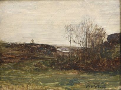 null François RAVIER (1814-1895)


Landscape around Morestel


Oil on paper mounted...