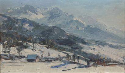 null Pierre CALES (1870-1961)


Col des Ayes, between Theys and Les Abrets, 1948


Oil...