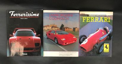 null Les grandes marques Ferrari 
On y joint : Ferrarissime, Brian Laban et Lamborghini...