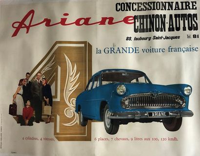Concessionnaire Chinon-Autos Ariane (Simca)...