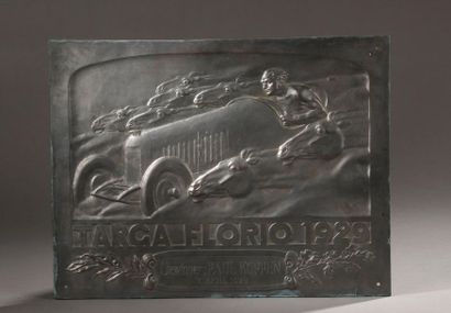 null Henry DROPSY 
Plaque commémorative de la victoire de Paul Köppen sur BMW Targa...