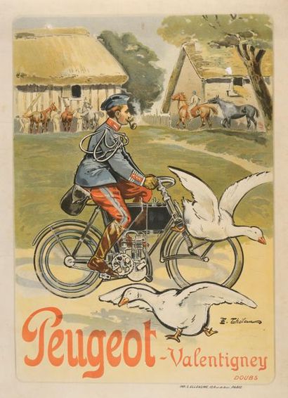 null THELEM, (Ernest BARTHÉLEMY LEM, 1869-1930) 
Peugeot - Valentigney 
G.Elleaume...