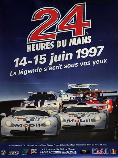 null 24 heures du Mans, 2003
"La légende s'écrit sous vos yeux"
154x115 cm, entoilée,...