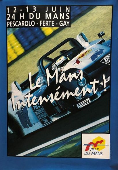 null Deux affiches "Le Mans Intensément!"