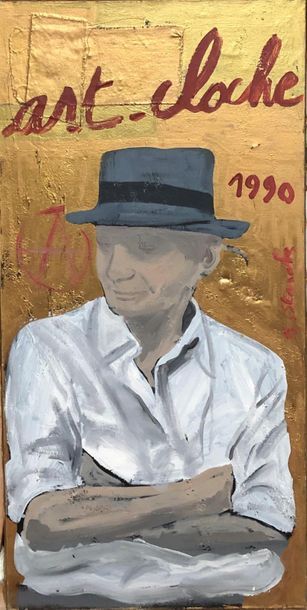 null Jean STARCK (1948)
Art-Cloche, 1990
Technique mixte sur toile signée et datée.
100...