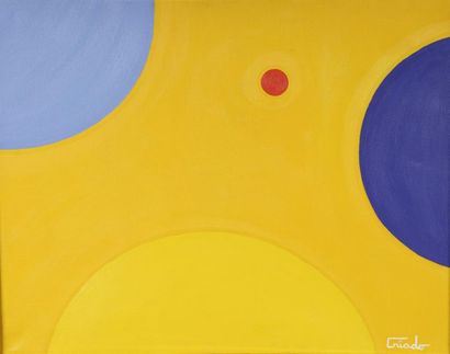 null Valentin CRIADO (1931-2010)
Sphères cosmiques N°8, vers 1978
Acrylique sur toile...