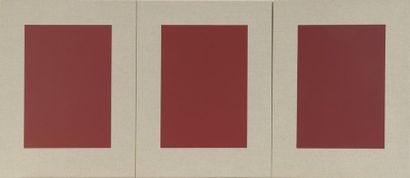 Alicia HERNANDEZ et Ricardo FERNANDEZ (XXe) 

Red Trio, 1999


Acrylic on canvas.


Signed,...