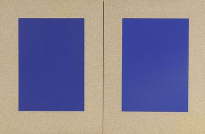 Alicia HERNANDEZ et Ricardo FERNANDEZ (XXe) 

Duo blue, 1998


Acrylic on panel.


Signed,...