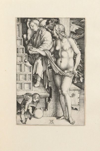 null Albrecht DÜRER (1471-1528) 

Le Rêve du docteur 

Burin. Très belle épreuve...