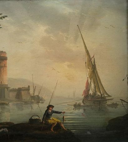 null Charles François LACROIX de MARSEILLE 

(Marseille 1700-Berlin 1782)

Fishermen...