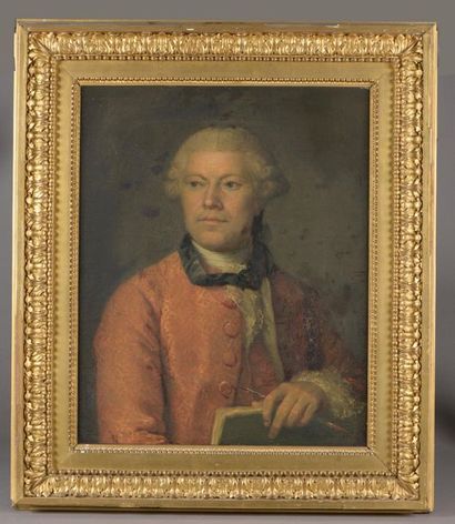 null École ESPAGNOLE du XVIIIe siècle

Portrait d’un dessinateur

Toile.

63 x 52...