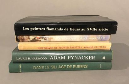 null Lot de livres : monographies de Adam Pynacker, de Art van der Neer et divers...