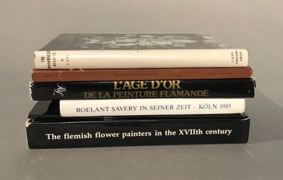 null Lot de livres : The Bosschaert dynasty ; Roelant Savery in seiner zeit ; The...