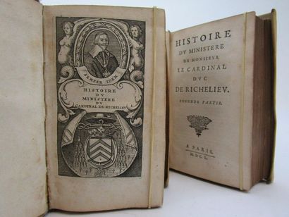 null [Vialart, Charles]. - Histoire du Ministère d'Armand Jean du Plessis Cardinal...