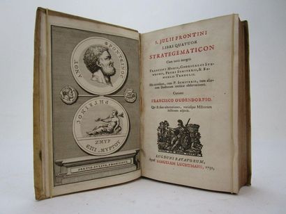 null Frontini, S Julii [Sextus Julius Frontinus]. - Libri quatuor Strategematicon,...