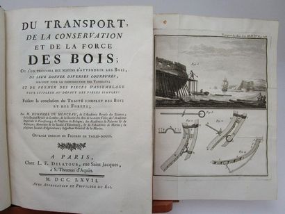 null Duhamel du Monceau, Henri Louis. - Du Transport, de la conservation et de la...