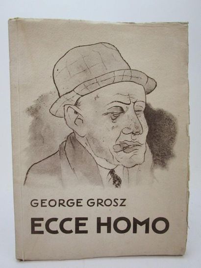 null Grosz ,George. - Ecce Homo. Berlin, Der Malik-Verlag, 1923. Petit in-folio (353...