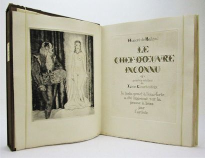 null Balzac, Honoré de - Courbouleix, Léon. - Le Chef-d'œuvre inconnu. [Paris], L'Artiste,...