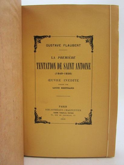 null Flaubert, Gustave. - La Première Tentation de Saint-Antoine (1849-1856). Œuvre...