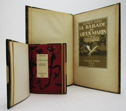 null Jarry, Alfred. - La Ballade du Vieux marin. Paris, Ronald Davis, 1921. In-4,...