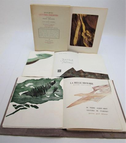 null Réunion de 3 ouvrages illustrés par Anna (ou Ania) Staritsky.
1/ - Albert-Birot,...