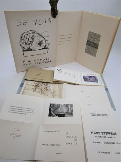 null Réunion de 6 ouvrages illustrés par Hans Steffens. 
1/ - Gabriel R. Thibault....