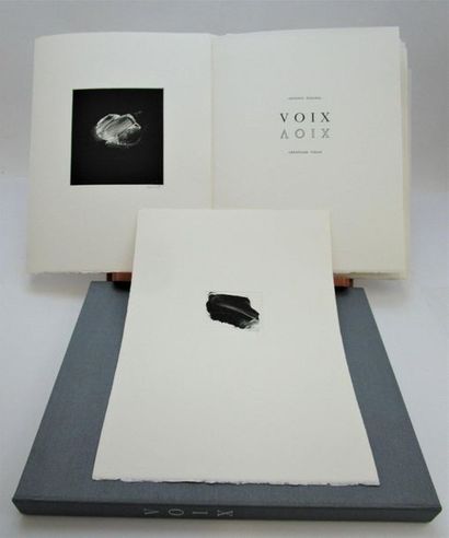 null Porchia, Antonio - Vielle, Christiane. - Voix. Paris, Artcodis, 1991. In-folio...