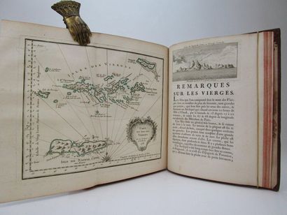 null Bellin. - Description géographique des Isles Antilles possédées par les Anglois....